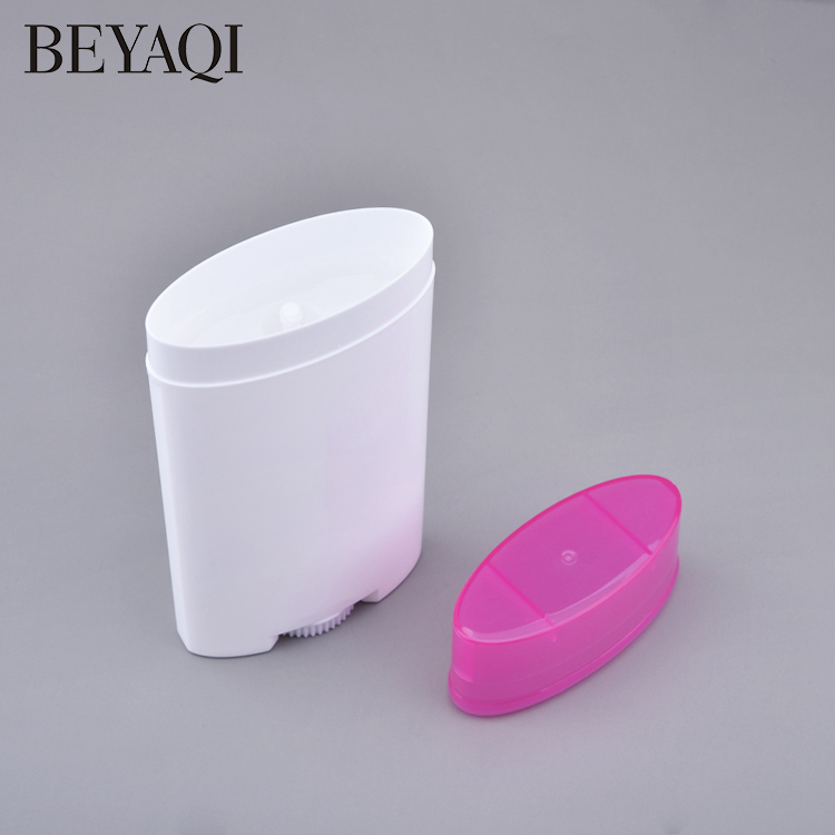 50g 80g PP Пластиковые бутылки для повторного наполнения пустые контейнеры для стержней дезодоранта, с шелковой печатью, для гелевых дезодорантов