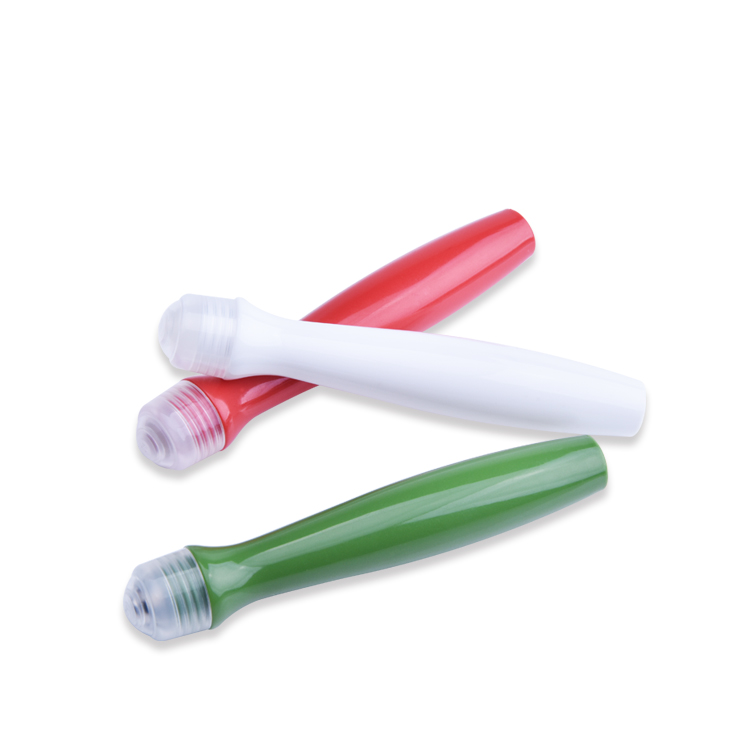 Роскошный аппликатор для крема для глаз, 15 мл, флакон в рулоне, пластиковый флакон в рулоне для упаковки для ухода за кожей, незаменимые флаконы на роликах